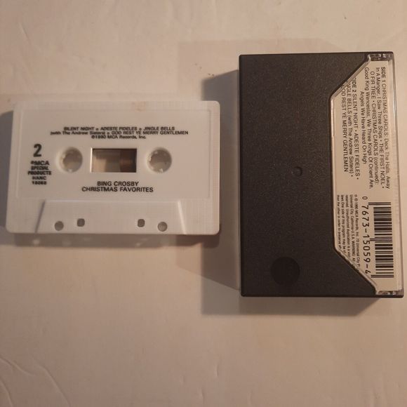 5 Classic Christmas Cassettes - Bing Crosby, Burl Ives, and More! - Picture 7 of 15